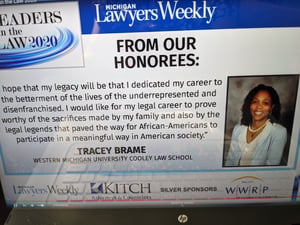 WMU-Cooley Associate Dean Tracey Brame