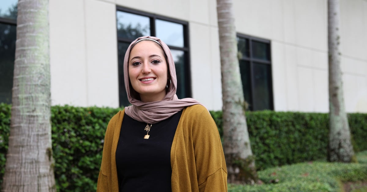 WMU-Cooley student Hala Alkattan
